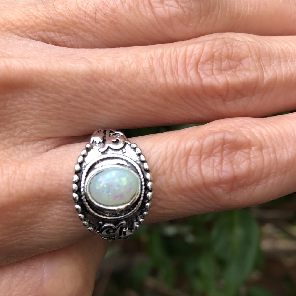 Opal Boho Ring - image 6